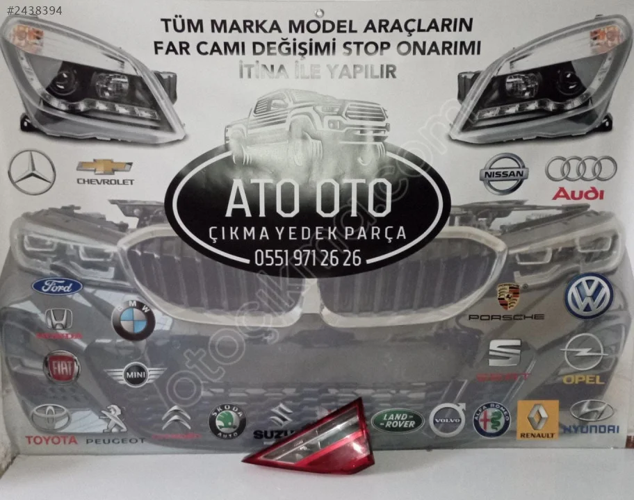 AUDİ A1 ORJINAL ÇIKMA PARÇA BAGAJ İÇ STOP