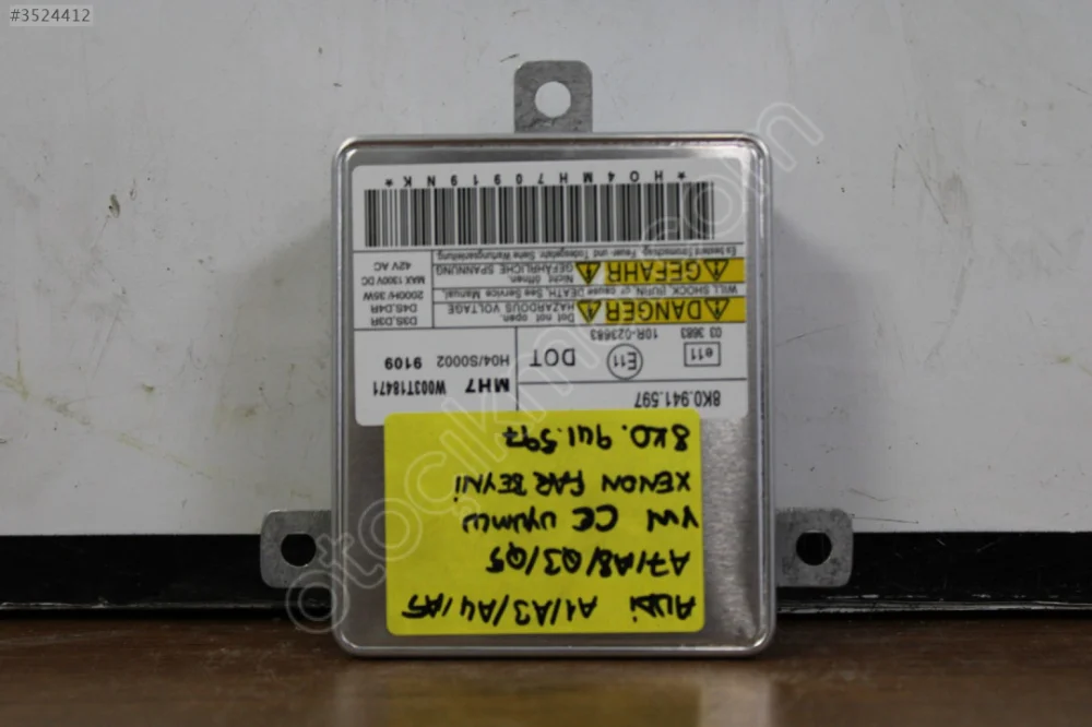 AUDİ A1 VOLKSWAGEN CC XENON FAR BEYİN 8K0941597