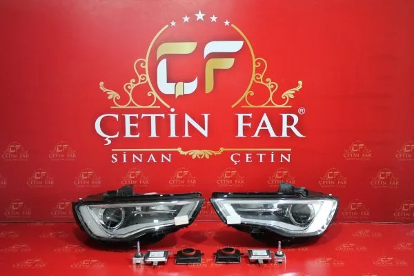 Audi A3 Xenon Sağ Sol Far Dolu