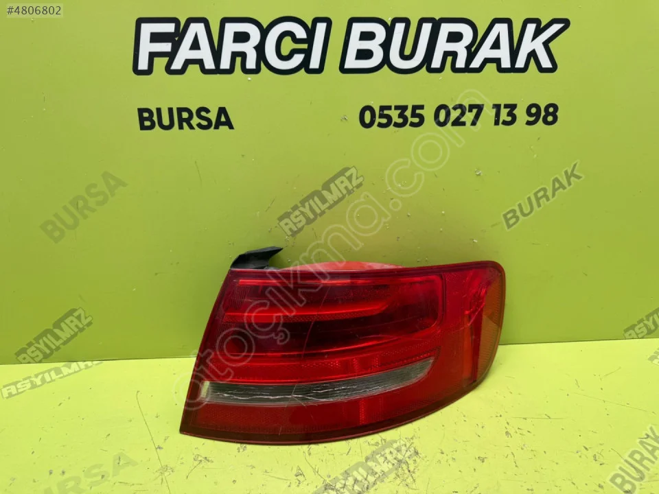 AUDİ A4 SAĞ STOP ORJİNAL 2008-2012