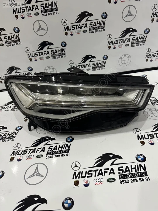 Audi A6 metrix sağ far full led çıkma parça