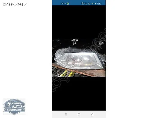 AUDİ A6 SAĞ FAR 2000-2005