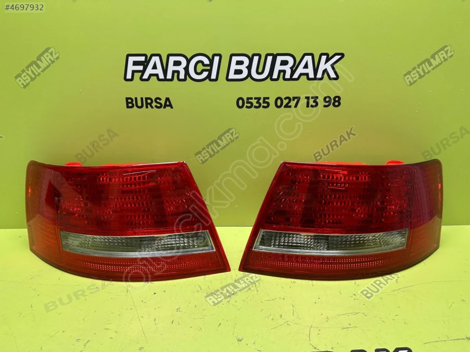 AUDİ A6 TAKIM STOP SIFIR İTHAL 2004-2008 LEDSİZ