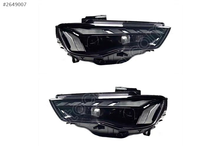 Audi Far A3 13-16 (Tunıng) Zenon led (Takım) (Mavi-sarı-beyaz