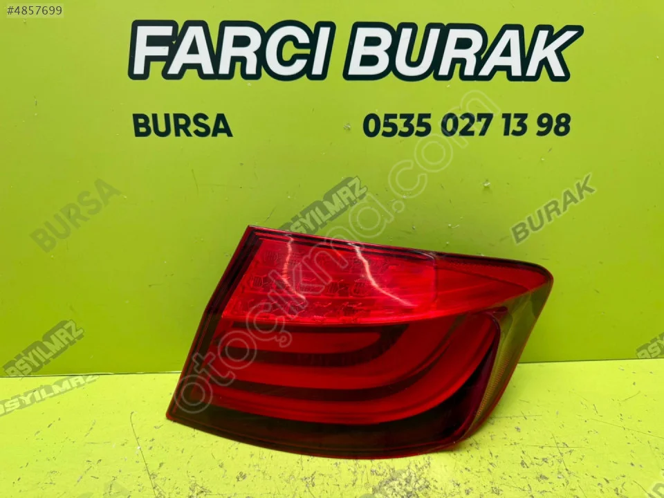 BMW 5 SERİSİ F10 SAĞ DIŞ STOP ORJİNAL 2009-2016 63217203230