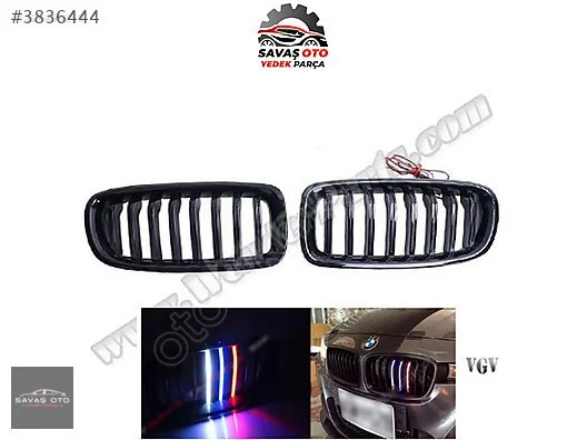 BMW F30 VE F30 LCİ ÖN PANJUR IZGARA LEDLİ 2012 2018 ARASI