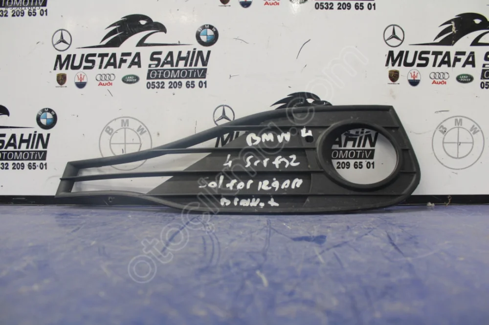 BMW F32 4 SERİ SOL SİS FARI ÇERÇEVESİ ÇIKMA ORİJİNAL