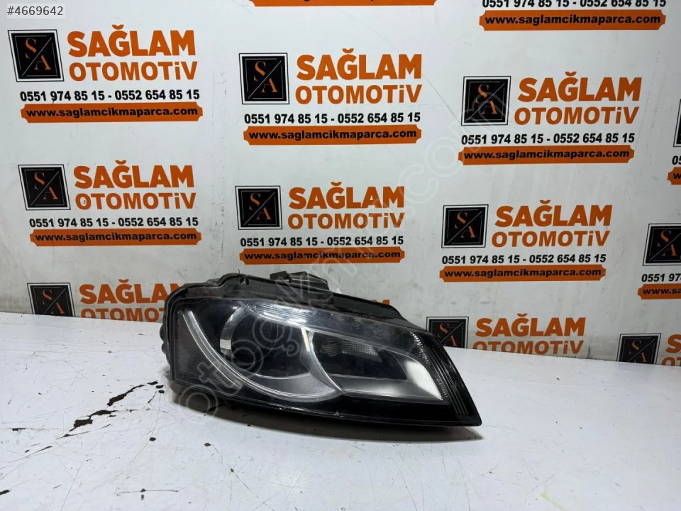 ÇIKMA  AUDİ A3 08-12 SAĞ ÖN FAR 8P0941004