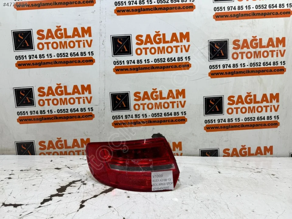ÇIKMA AUDİ A3 08-13 SOL ARKA STOP 8P4945095E