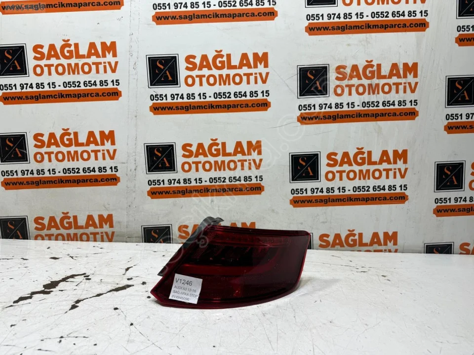 ÇIKMA AUDİ A3 12-16 SAĞ ARKA STOP 8V4945096