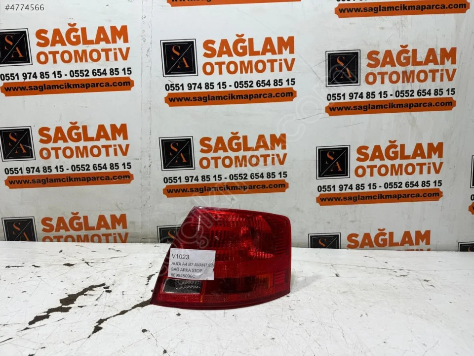 ÇIKMA AUDİ A4 B7 AVANT SW SAĞ ARKA STOP 8E9945096C