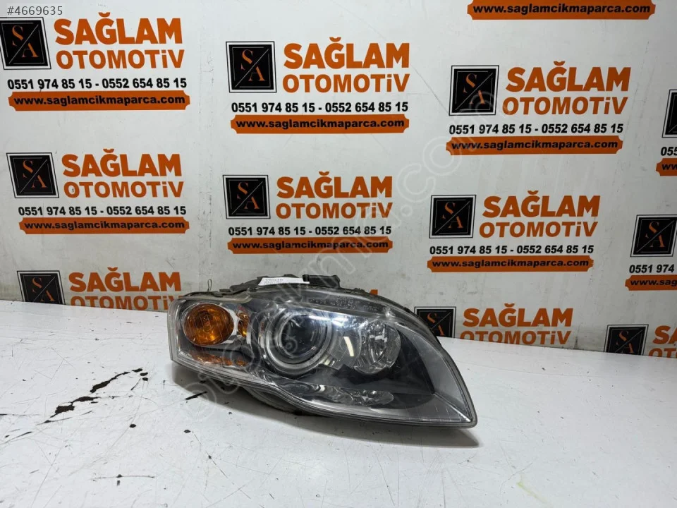 ÇIKMA AUDİ A4 B7 SAĞ ÖN FAR 8E0941004