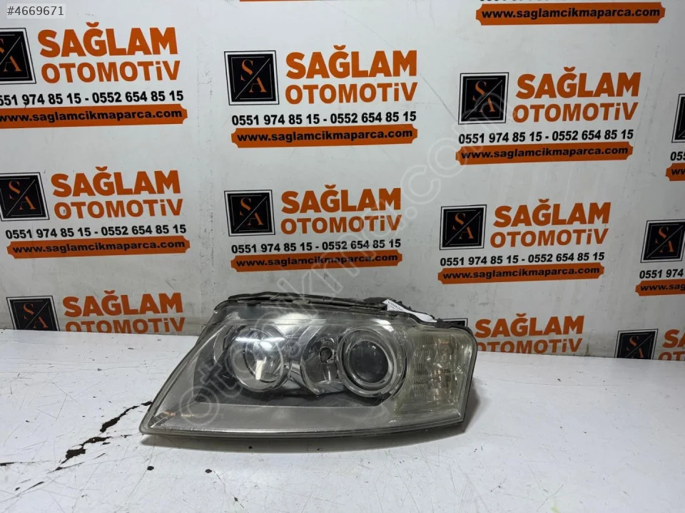 ÇIKMA AUDİ A8 SOL ÖN FAR 4E0941029