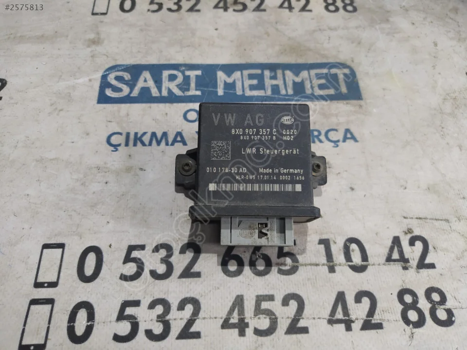 ÇIKMA AUDİ FAR MENZİL KONTROL MODÜLÜ 8X0907357C