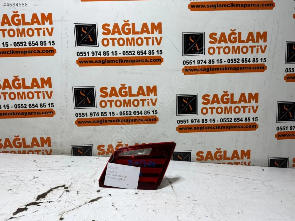 ÇIKMA BMW F10 SAĞ BAGAJ İÇİ STOP 63217203226