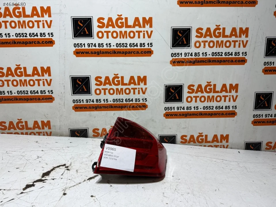 ÇIKMA BMW F30 SAĞ ARKA STOP 7372784