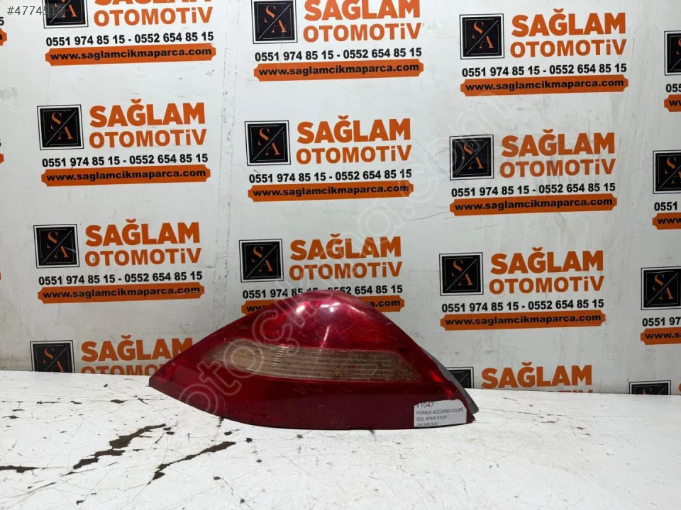 ÇIKMA HONDA ACCORD COUPE SOL ARKA STOP 2XL949300