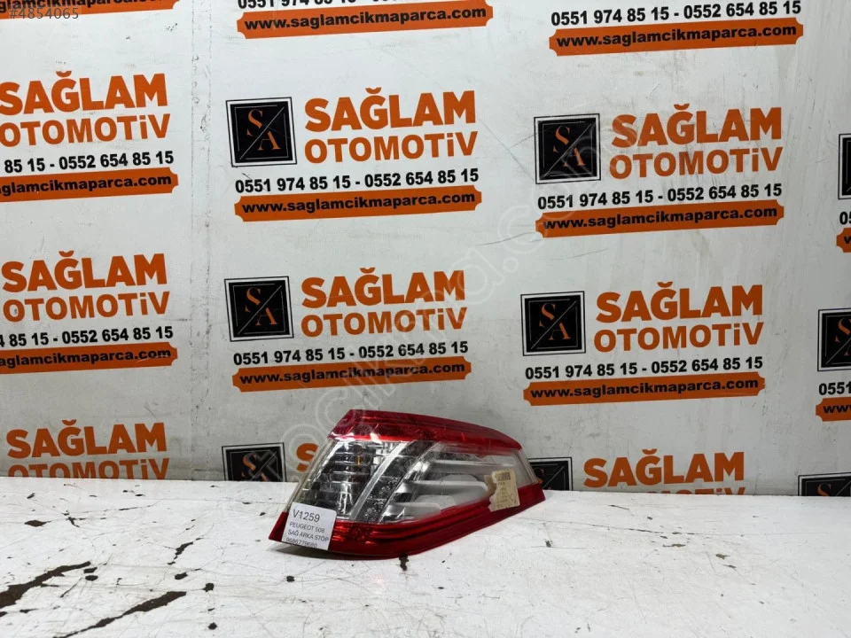 ÇIKMA PEUGEOT 508 SAĞ ARKA STOP 9686779680