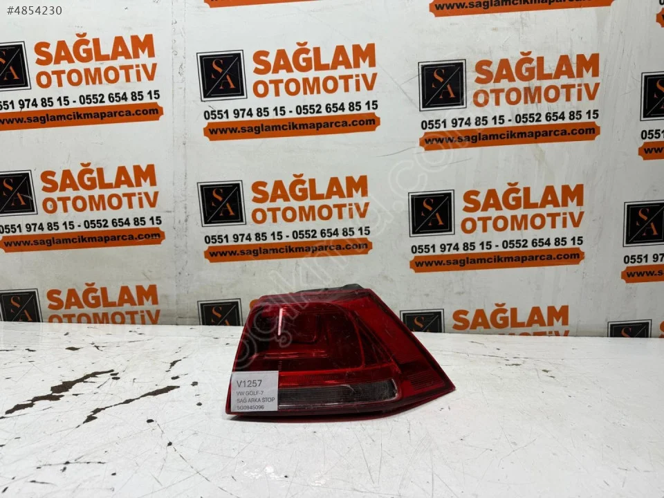 ÇIKMA VW GOLF-7 SAĞ ARKA STOP 5G0945096
