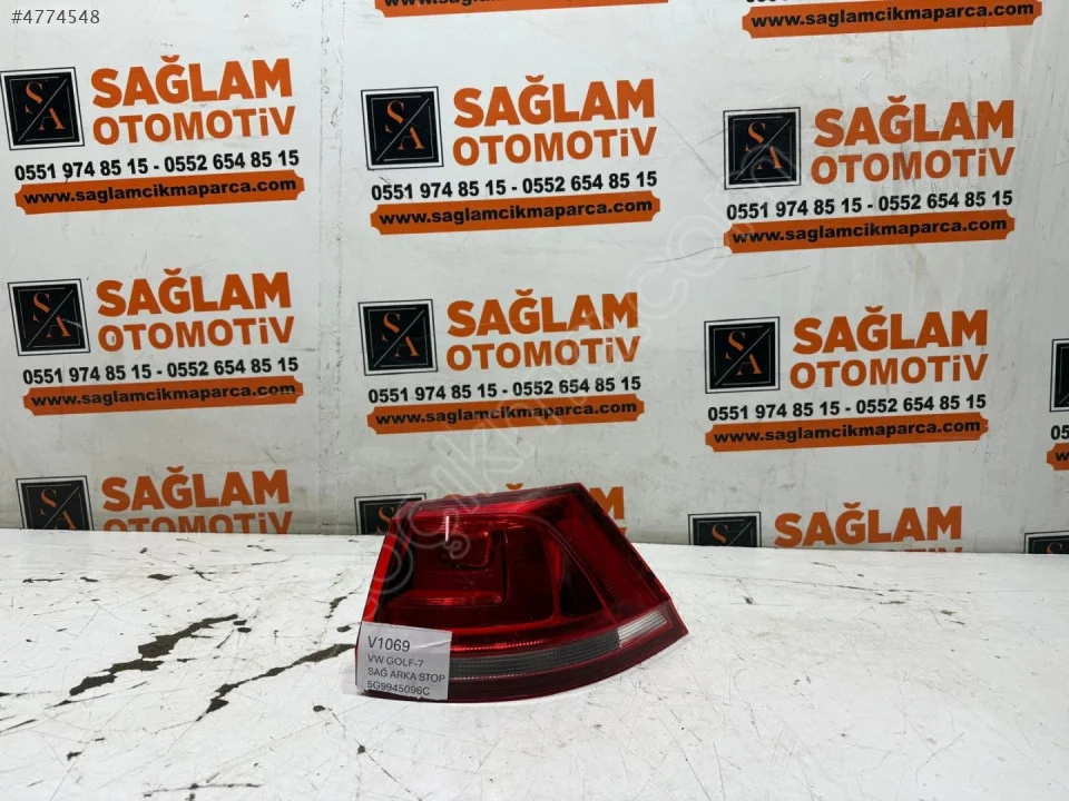 ÇIKMA VW GOLF-7 SAĞ ARKA STOP 5G9945096C