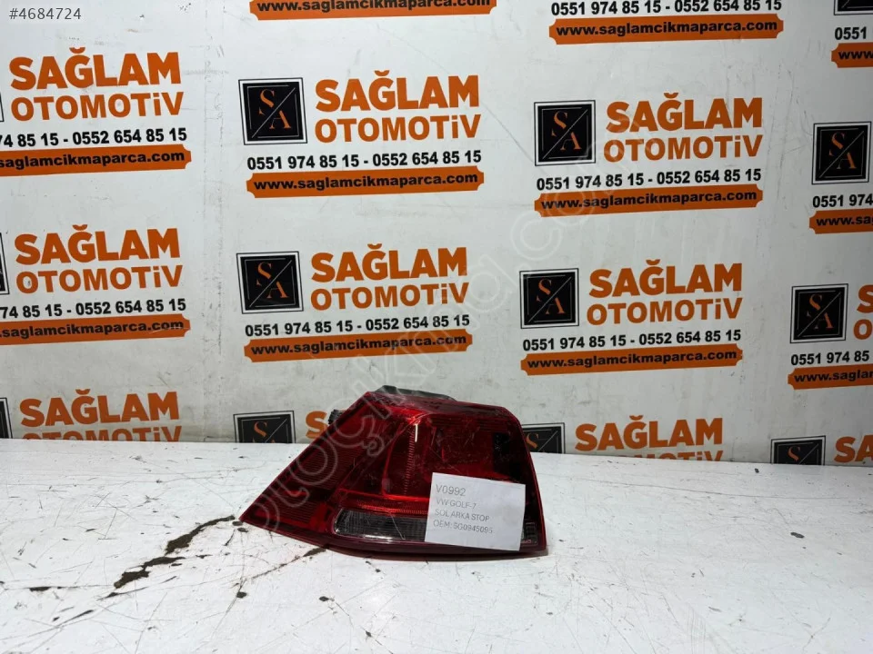 ÇIKMA VW GOLF-7 SOL ARKA STOP 5G0945095