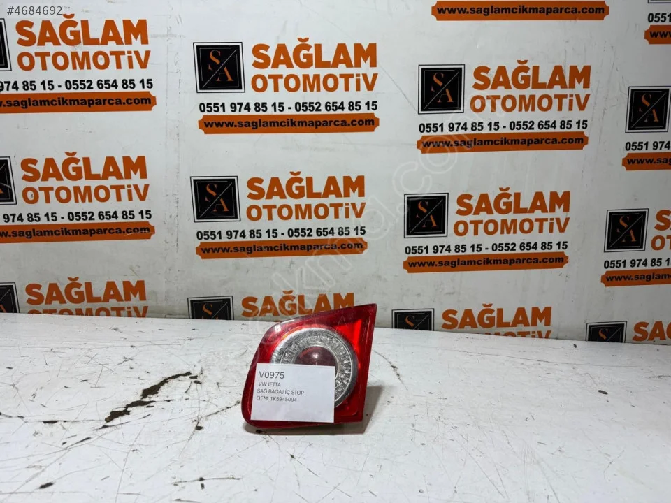 ÇIKMA VW JETTA SAĞ BAGAJ İÇİ STOP 1K5945094