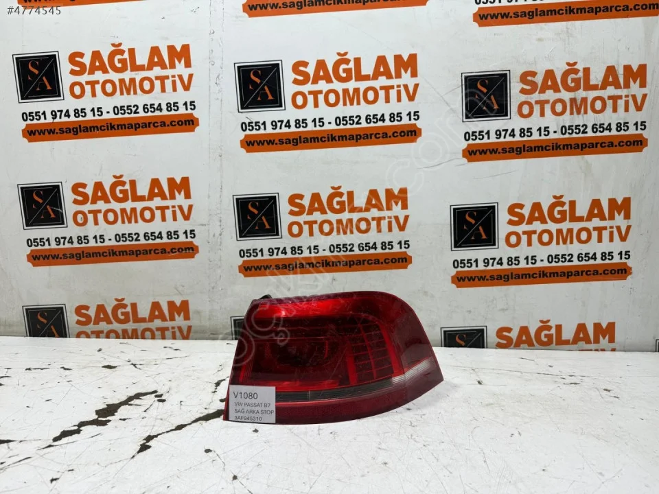ÇIKMA VW PASSAT B7 SAĞ ARKA STOP 3AF945310