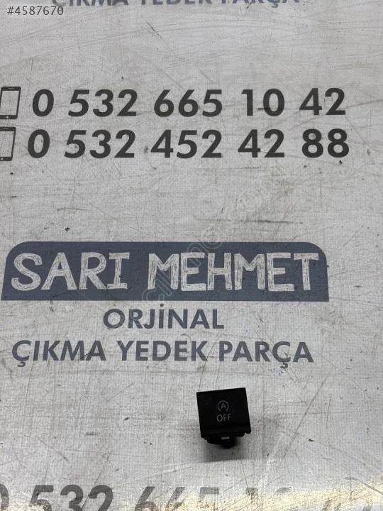 ÇIKMA VW POLO START STOP DÜĞMESİ 6C0905218A