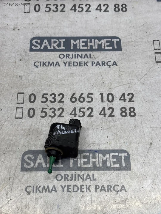 ÇIKMA VW TRANSPORTER T4 CARAVELLE FAR AYAR MOTORU 6K5941295A