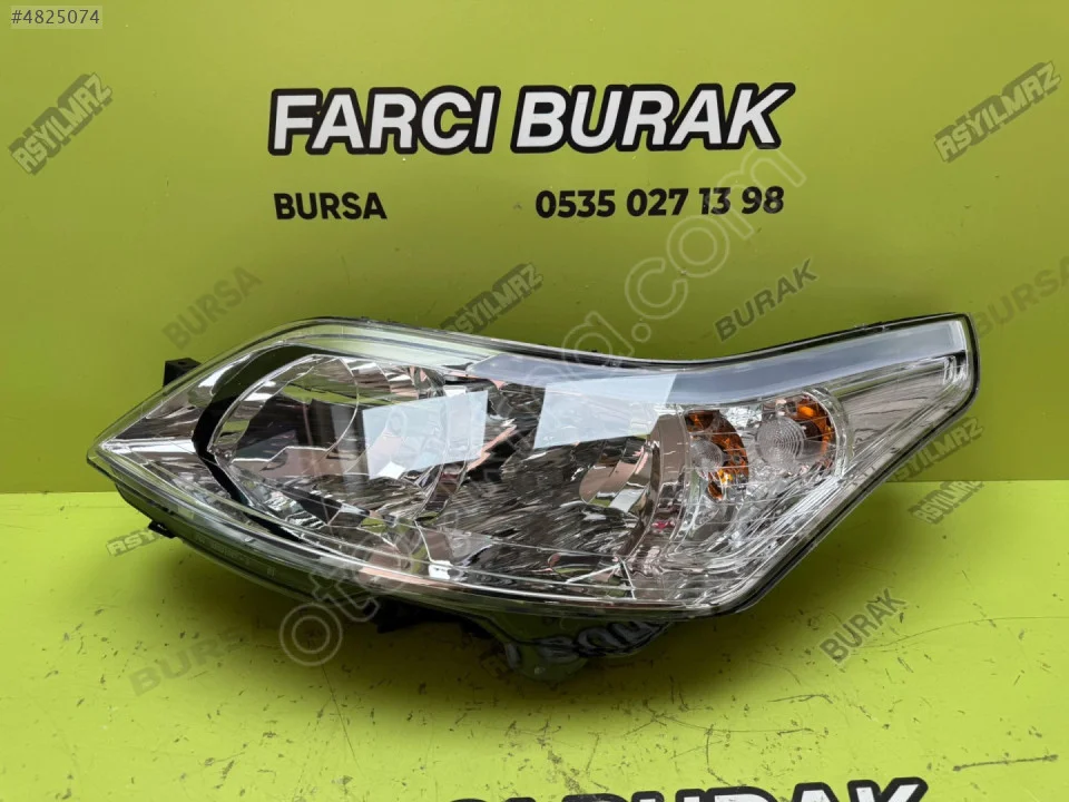 CİTROEN C4 SOL FAR SIFIR İTHAL 2004-2011 6208.L4
