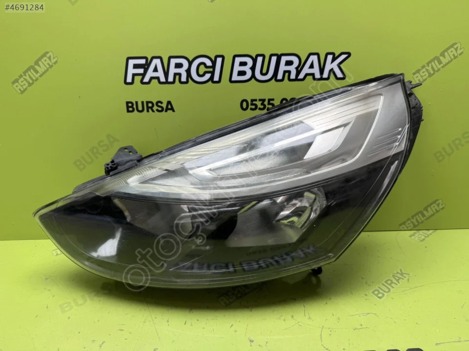CLİO 4 FAZ 2 SİYAH SOL FAR ORJİNAL 2016-2020 260609493R