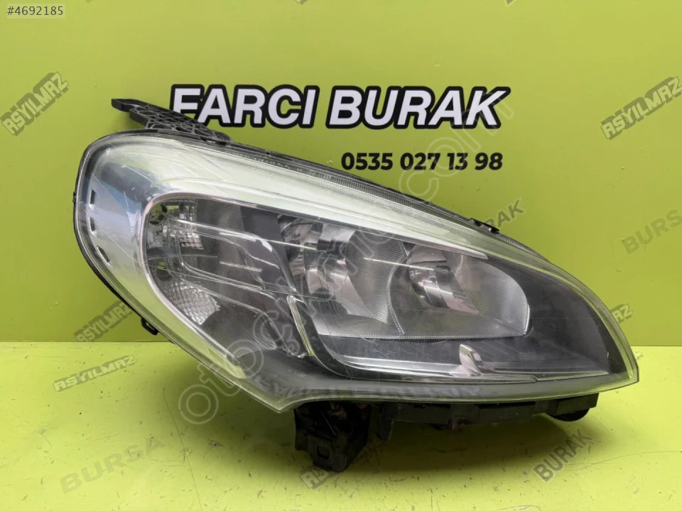 DOBLO 4 GRİ ZEMİN SAĞ FAR ORJİNAL 2015-2022 521094560