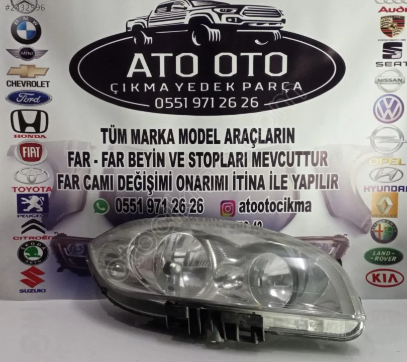 FİAT LİNEA ORJİNAL ÇIKMA PARÇA SAĞ FAR