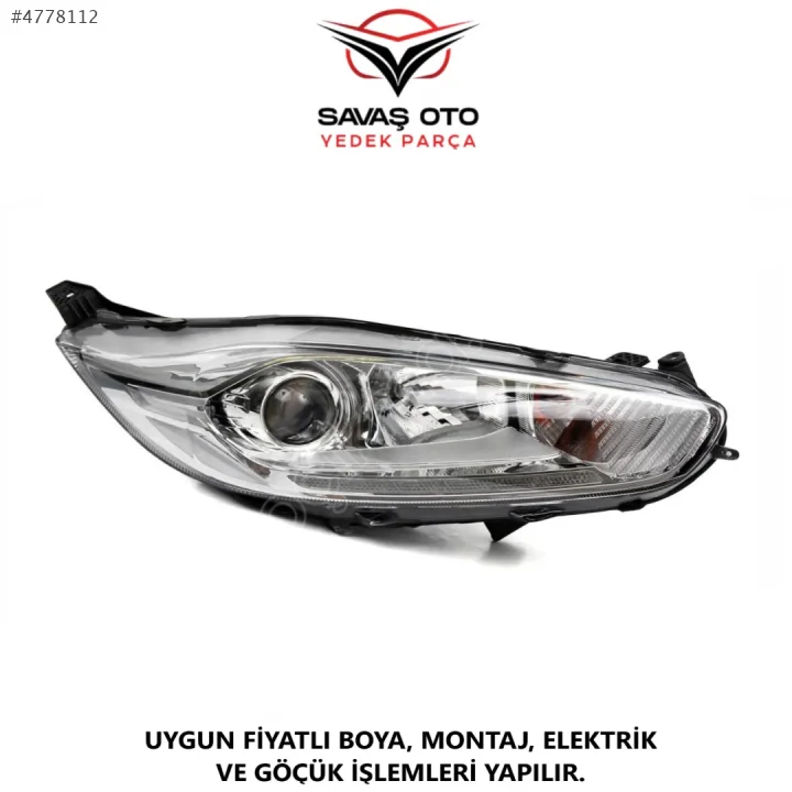 FİESTA ÖN FAR EL.MOTOR.MERCEKLİ SAĞ SOL 2012 VE ÜZERİ / TAİWAN