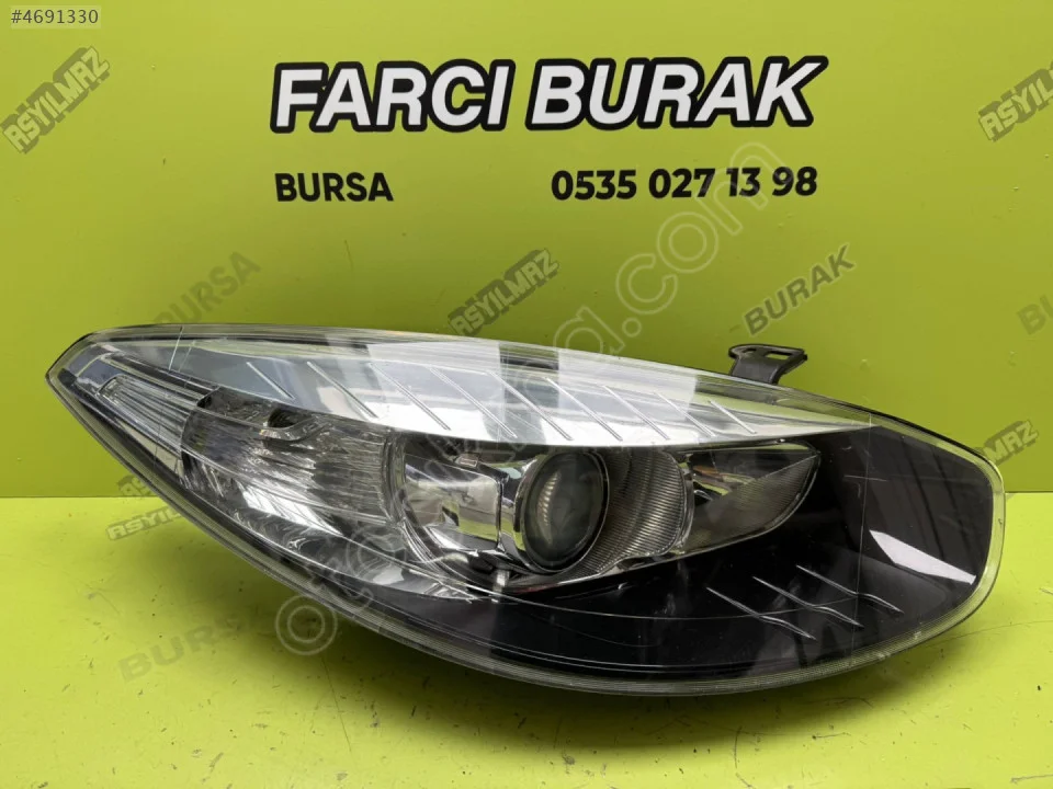 FLUENCE XENON SAĞ FAR SİYAH ZEMİN ORJİNAL 2013-2016 260107517R