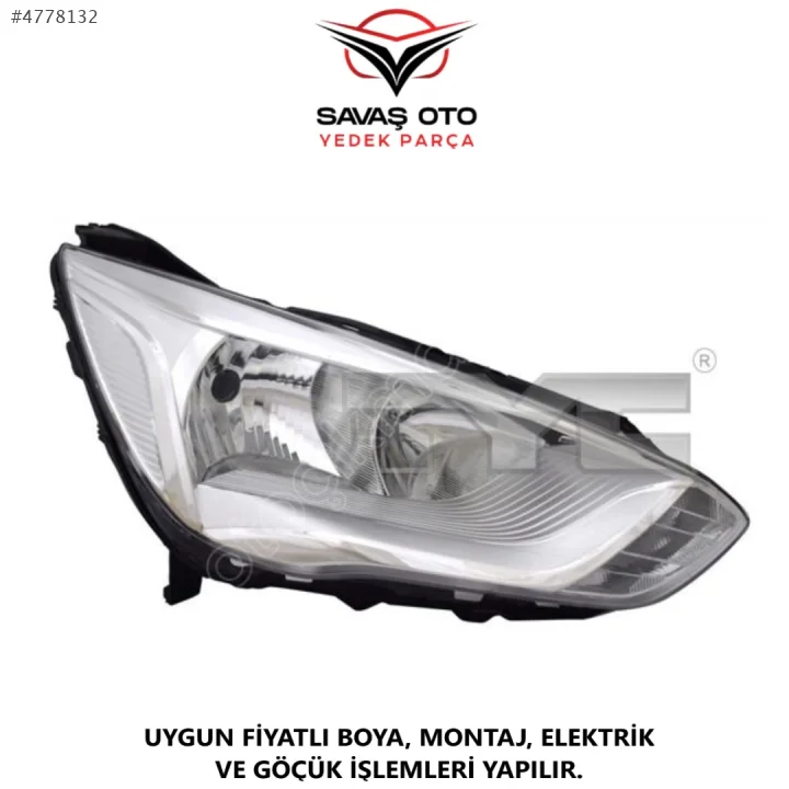 FOCUS C-MAX ÖN FAR MOTORLU SAĞ SOL 2015 2016 2017 2018 2019TAİWAN