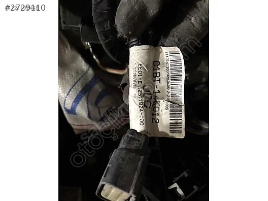 Ford fiesta benzinli Elektirk tesisatı çıkma ORJİNAL c1bt 14