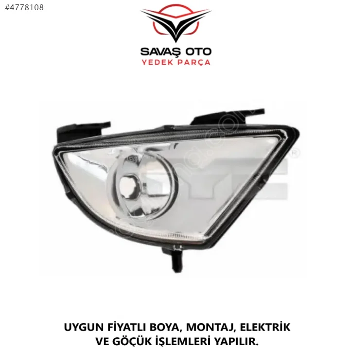 FORD FİESTA ÖN SİS FARI SAĞ SOL 2002 VE ÜZERİ / TAİWAN