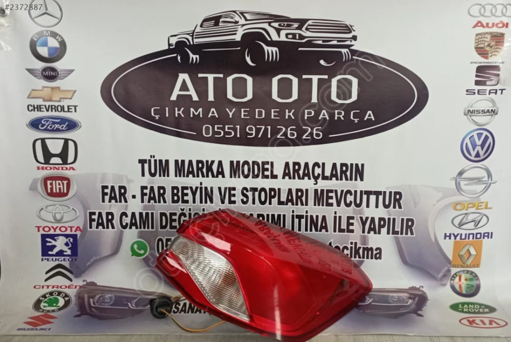 FORD FOCUS 2018 ORJİNAL ÇIKMA SAĞ STOP