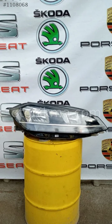 GOLF 7 ÖN SAĞ FAR VE GOLF TÜM ORJİNAL ÇIKMA YEDEK PARÇALAR