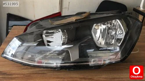 golf sağ far ve golf tüm çıkma parçalar