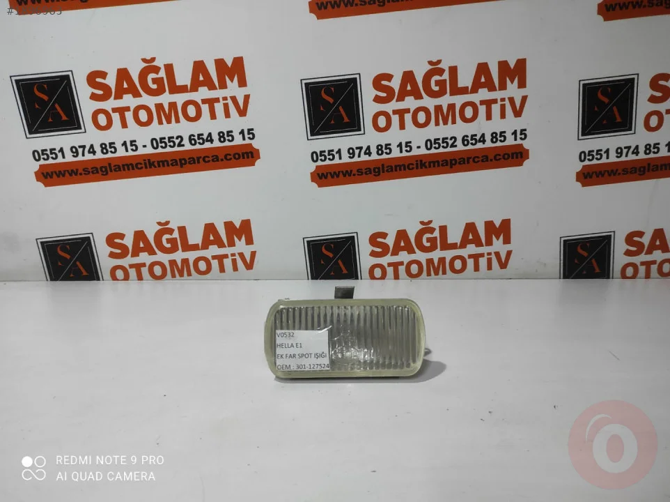 HELLA E1 EK FAR SPOT IŞIĞI OEM; 301-127524