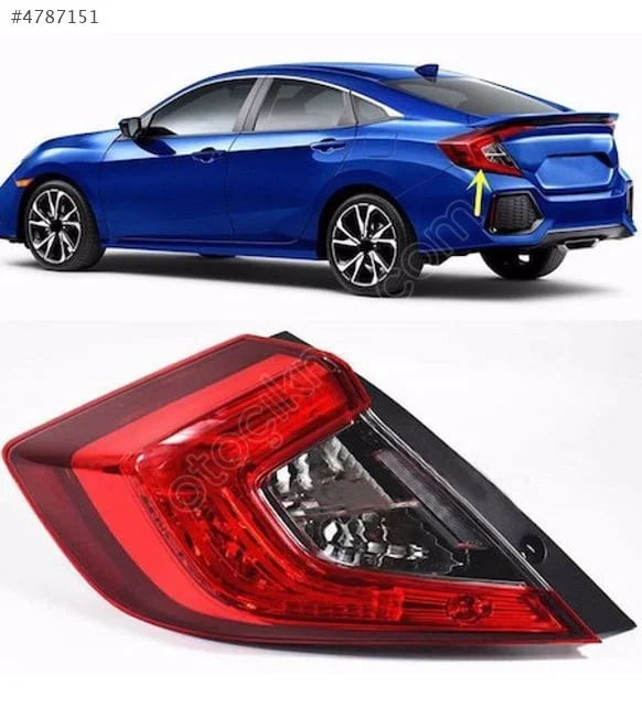 HONDA CİVİC 16-21 FC5 SOL STOP LAMBASI