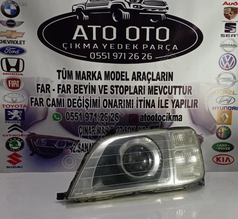 HONDA CRV ORJİNAL ÇIKMA PARÇA SOL FAR