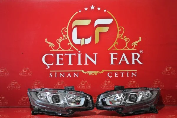Honda Fc5 Mercekli̇ Sağ Sol Far Sıfır İthal 33150-tet-h01