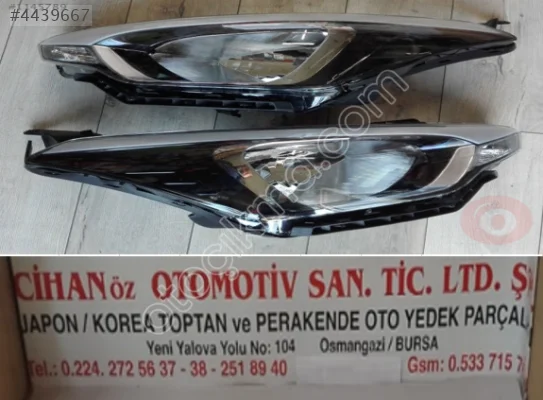 HYUNDAİİ İ20 LEDSİZ TİP FAR (15-18) R-L