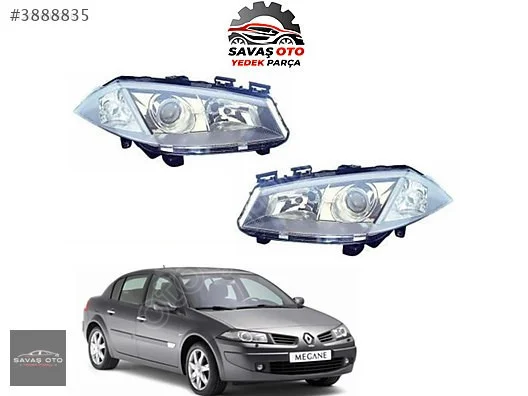 MEGANE 2 FAR SAĞ SOL ZENONLU ELEK MOTORLU 02+ 7701054660 ADET FY