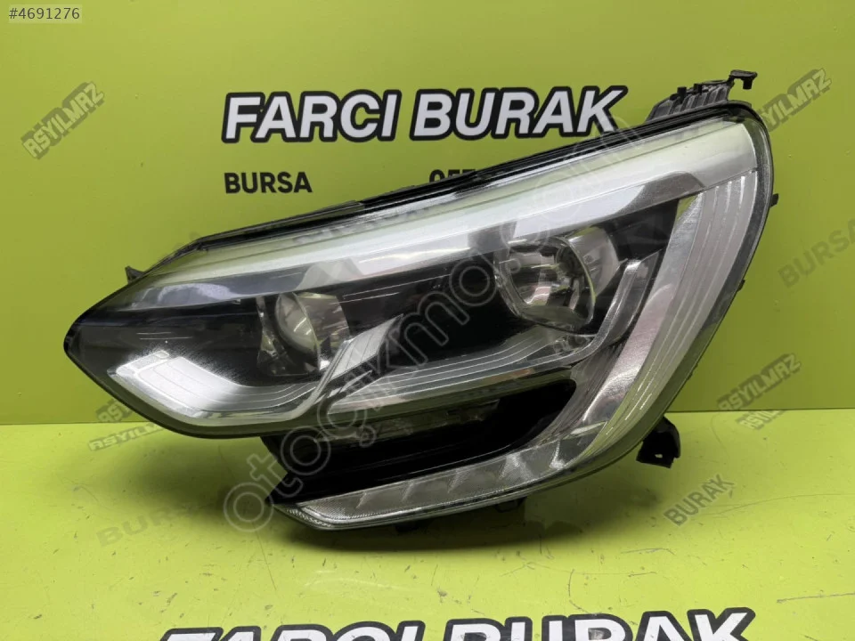 MEGANE 4 FAZ 2 SOL FAR ORJİNAL SARI SOKET 2020-2024 260609985R