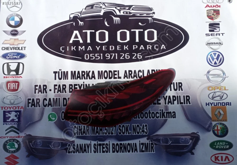 MERCEDES EQE W295 ORJİNAL ÇIKMA SAĞ STOP