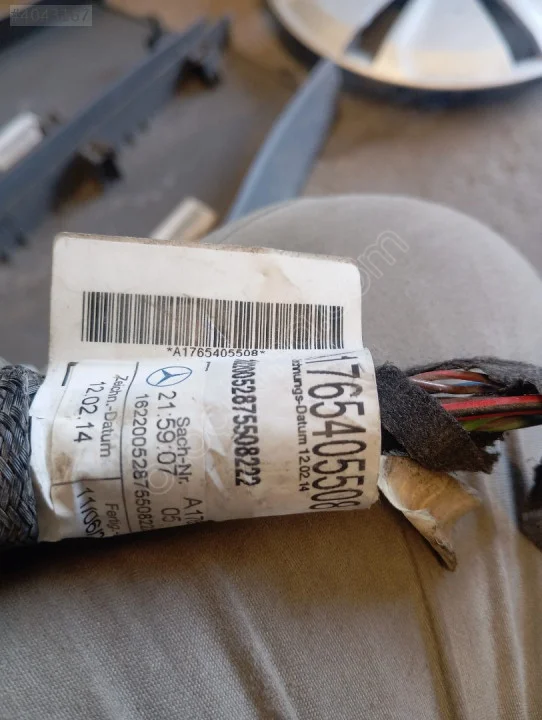 Mercedes W176 Sol ön kapı tesisatı A1765405508